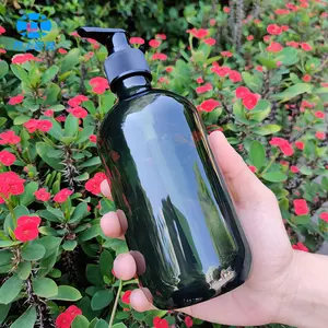 2024 yeni ürünler 500ml sprey hampoo şişe temizle plastik vücut losyonu şişesi boş tuvalet şişe