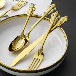 ชุดช้อนส้อมสแตนเลสสตีล 304 จินฮุ่ย รอยัล สไตล์ราชวงศ์ พร้อมกล่องของขวัญ - Product Image 3