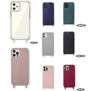 <span class=keywords><strong>Custodia</strong></span> <span class=keywords><strong>Trasparente</strong></span> in Silicone per Cellulare con Anello Metallico e Supporto a Quattro Angoli per Cordino a Tracolla - Semplice per <span class=keywords><strong>iPhone</strong></span> 17 16 15 <span class=keywords><strong>Pro</strong></span>/<span class=keywords><strong>14</strong></span>/13/12/16 <span class=keywords><strong>Pro</strong></span> - Product Image 1