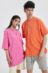 เสื้อยืดยูนิเซ็กซ์สไตล์วินเทจลายกราฟิกพิมพ์เองบนผ้าฝ้าย 100% ทรงโอเวอร์ไซส์สไตล์เรโทรสำหรับผู้ชาย - Product Image 5