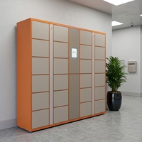 Casier de livraison intelligent extérieur étanche SGCC de qualité supérieure, couleur et taille personnalisables pour colis résidentiels multi-familles