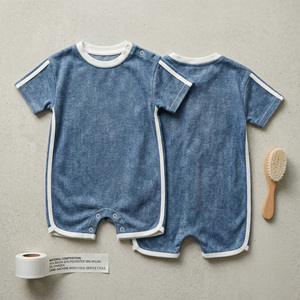<span class=keywords><strong>Ropa</strong></span> de Bebé de Alta Calidad OEM para Niños y Niñas de <span class=keywords><strong>0</strong></span> a 6 a 12 <span class=keywords><strong>Meses</strong></span>, Mamelucos Unisex de Spandex, <span class=keywords><strong>Ropa</strong></span> de Bebé de Alta Gama 2026 para Recién Nacidos - Product Image 1