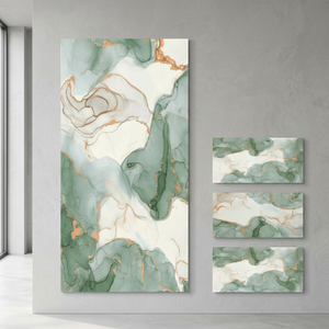 Gray Terrazzo Carving Porcelain Tiles 24x48 Inch Cement Look Floor Wall for Contemporary Commercial Spaces - Product Image 3