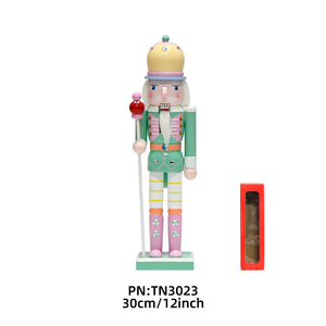 Nuevo <span class=keywords><strong>Cascanueces</strong></span> de madera Adornos navideños Decoración Suministros de decoración navideña <span class=keywords><strong>Cascanueces</strong></span> navideño - Product Image 5