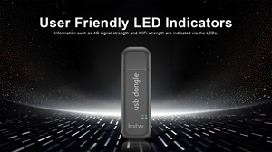 Router WiFi Mini USB 4G LTE Karbor con Slot per Scheda SIM, 300Mbps, WiFi 2.4G, WPS Abilitato, per <span class=keywords><strong>Internet</strong></span> in Viaggio e Lavoro Remoto - Product Image 4