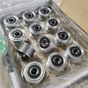 Pour <span class=keywords><strong>Toyota</strong></span> Hiace 2.5 1KD poulie d'alternateur 27415-30010 nouvelle poulie d'origine 7PK INA F585322 535023210 535037610 - Product Image 5
