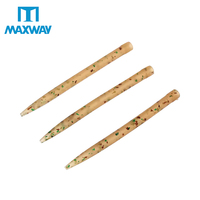 Accessoires de pêche à la carpe Anti Tangle Sleeves Line Aligner Camo Brown Hook Sleeve For Carp Rig Tackle