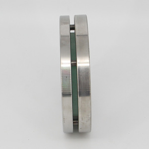 Mirilla de Observación de Alta Temperatura Soldada Plana de Acero Inoxidable 304 de Grado Sanitario JB593-64 con Brida de Abrazadera - Product Image 2