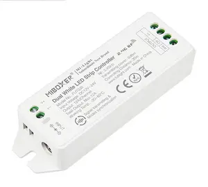 Milight FUT035M farbe temperatur helligkeit einstellung smart wifi dual weiß led streifen dimmer und controller