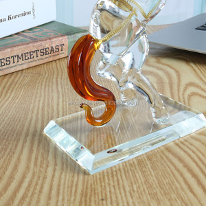 Tượng động vật thủ công bán chạy nhất, đồ trang trí nhà cửa, mô hình ngựa, cúp pha lê thủy tinh - Product Image 3