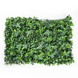 ZC Artificial Flower Hedge Fence Decorative Vertical Green Wall Landscape Enhancements Plastic Material Enhance Outdoor Spaces