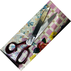 Ciseaux de tailleur et de broderie professionnels ASAP de 12 pouces, robustes, avec lames en acier inoxydable pour la coupe de tissus, la confection de robes et la couture - Product Image 2