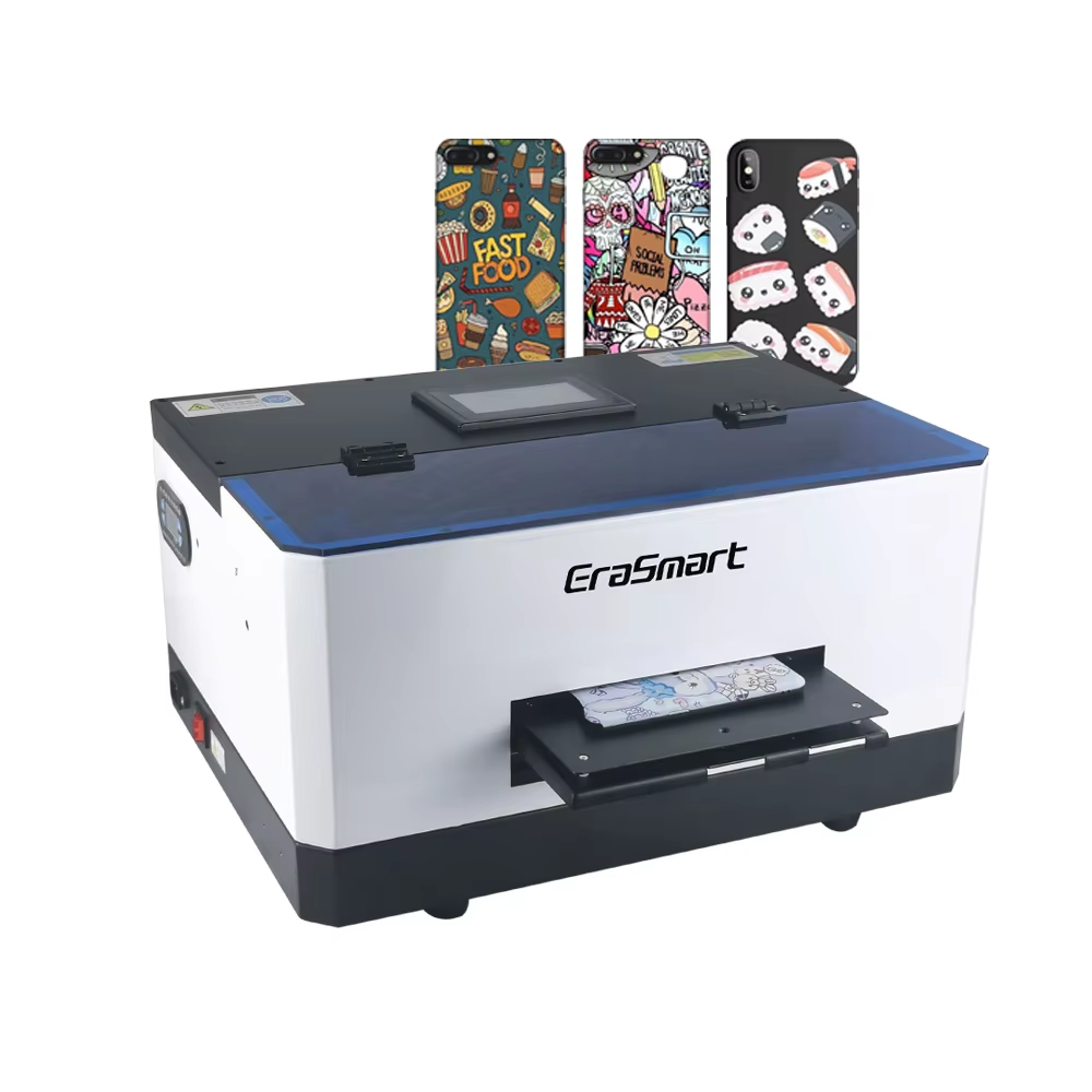 Erasmart A5 UV мини-принтер для телефонов, печатная машина для мобильных телефонов, эко струйные принтеры для малого бизнеса