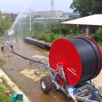 Usine de vente, Machine de bobine de tuyau d'irrigation de voyage pour agricole à coût élevé