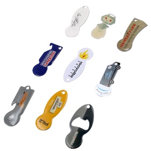 Oem sản xuất thép không gỉ kim loại biểu tượng đồng xu chủ Móc Chìa Khóa cụ mở thẻ hình dạng bia mở chai <span class=keywords><strong>Keychain</strong></span> - Product Image 1