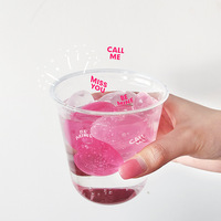 Samanor Glaçons Réutilisables en Plastique en Forme de Cœur, Étanches, Non Fondants, Réutilisables, Colorés, Sans BPA, pour Refroidir les Boissons