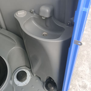 TOPPLA, inodoro portátil prefabricado, móvil, para exteriores, inodoro público, inodoro portátil con fregadero, inodoro químico portátil - Product Image 5