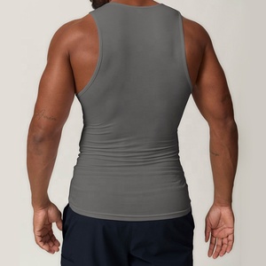 <span class=keywords><strong>Canotta</strong></span> Sportiva da <span class=keywords><strong>Uomo</strong></span> Dry-Fit per Allenamento, Corsa, Palestra, Tennis, Basket, Maglietta Senza Maniche - Product Image 4