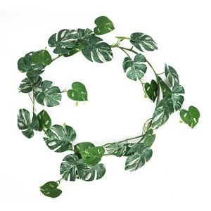 <span class=keywords><strong>Guirlande</strong></span> artificielle de Monstera de 170 cm de long avec 31 feuilles, décoration de <span class=keywords><strong>pergola</strong></span>, <span class=keywords><strong>guirlande</strong></span> de plantes artificielles - Product Image 4