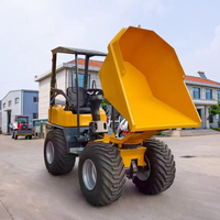 Dump truck konstruksi diesel 2 ton, 4 ton, 7 ton, sistem hidrolik, untuk keperluan kontraktor