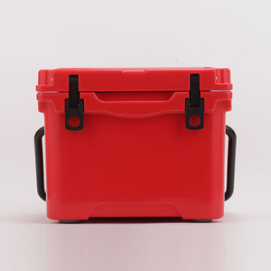 Glacière portable rotomoulée robuste 17QT à isolation thermique pour camping, pêche, chasse, avec panneau solaire et logo, étanche aux fuites - Product Image 2