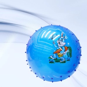 Bóng rổ bơm hơi 22cm, nhãn hiệu Semi-<span class=keywords><strong>massage</strong></span>, có thể tùy chỉnh logo, nhiều mẫu thiết kế hoạt hình, chất liệu PVC - Product Image 4