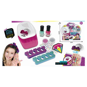 Juego <span class=keywords><strong>de</strong></span> manicura diy para niñas, accesorios <span class=keywords><strong>de</strong></span> maquillaje para fiesta, cosméticos - Product Image 6