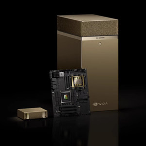 NIB Original DGX 1TB/4TB โฮสต์ซูเปอร์คอมพิวเตอร์ Blackwell GPU, มินิเซิร์ฟเวอร์, เดสก์ท็อป AI, GB10 Grace CPU, 4 USB Type-C, สต็อก DGX DGX - Product Image 1