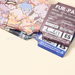 Billets en acrylique personnalisés, souvenirs de collection dessin animé et anime, cadeau artisanal haute définition avec intercouche pour les fans - Product Image 2