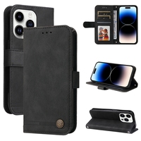 Étui portefeuille rétro vintage en cuir mat pour Iphone 17 Air 16E 16 15 14 13 12 Mini 11 Pro Max X XS XR 7 8 Plus 6 6S Housse de téléphone