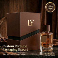 Boîte de parfum de luxe personnalisée de 50 ml, design Dubaï, flacon de parfum, emballage de luxe avec impression de logo