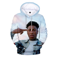 Sweat à capuche décontracté 3D numérique YoungBoy Never Broke Again pour homme – Vente en gros de sweats à capuche tendance