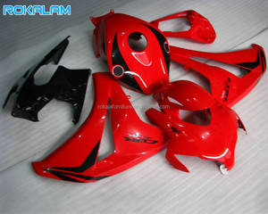 Carenados para Moto Deportiva Honda CBR1000RR 2008 2009 2010 2011 Rojo Negro CBR1000 RR <span class=keywords><strong>08</strong></span> 09 10 11 <span class=keywords><strong>CBR</strong></span> <span class=keywords><strong>1000RR</strong></span> Kits de Carrocería ABS - Product Image 1