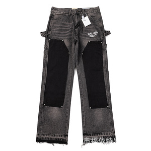 Pantalones Vaqueros Azules Desgastados de Fibra de Bambú 100% Ecológicos de Alta Calidad 2026 para Mujer, Hombre, Unisex, Estilo Urbano, Holgados - Product Image 5