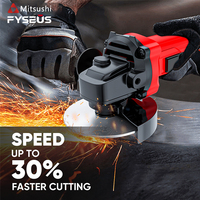 Fyseus rectifieuse meuleuse d'angle Mini meuleuse d'angle brossée Meuleuse d'angle électrique Herramientas filaire