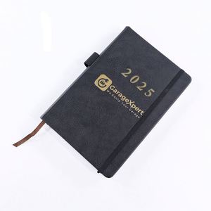 2025 Promotional High Quality Multicolora5 Pu Soft Leather Customized Business Notebook <b>Gift</b> Set Journals Planner Diary - Product Image 3