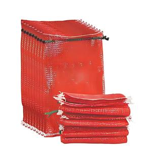 Sacs réutilisables pour légumes Huamaohengchun 11"×18" 10LB avec cordon de serrage pour oignons, légumes, écrevisses, agrumes, bois de chauffage - Product Image 1