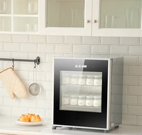 Machine électrique de fermentation de la pâte de yaourt de pain d'armoire de Fermentation de pain de 220V 40L contrôle d'humidité de la température ménage