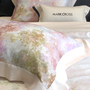 Nouvelle série de linge de <span class=keywords><strong>lit</strong></span> en quatre pièces, douce, luxueuse, hautement fixée, délicate et lisse, à base de lait, série de housses de <span class=keywords><strong>lit</strong></span> en sable de riz - Product Image 5