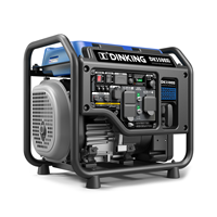 Générateur de gaz 230V 5KW de groupes électrogènes d'essence à cadre ouvert refroidis par air