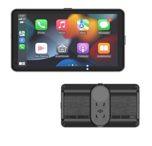 7 "voiture Android-auto / <span class=keywords><strong>Apple</strong></span> <span class=keywords><strong>Carplay</strong></span> avec GPS WIFI mains libres FM + BT lien miroir sans fil avec autonome et montage sur pare-brise - Product Image 4