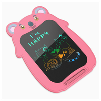 Tablette d'écriture numérique LCD - Tableau de dessin portable pour enfants avec motifs d'animaux - Article cadeau