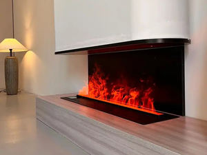 Design moderne 60 pouces ou 1500 mm cheminée meuble <span class=keywords><strong>TV</strong></span> électrique 3d vapeur d'eau cheminée vapeur - Product Image 5