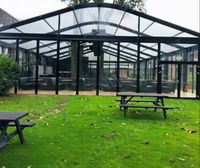 Tente d'atrium transparente de haute qualité pour l'extérieur, tente de réception ignifuge pour les événements de mariage et les fêtes