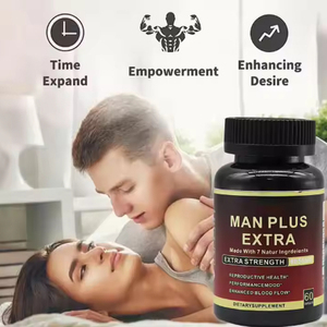 Capsules de Maca Noire Bio Multi-Extrait de Plantes Naturelles pour Hommes - Agrandissement, Épaississement et Croissance Masculine - Product Image 2