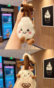 ตุ๊กตาผ้ารูปกีตาร์น้อยน่ารัก ของเล่นตุ๊กตาผ้าสำหรับพวงกุญแจหรือกระเป๋า - Product Image 5