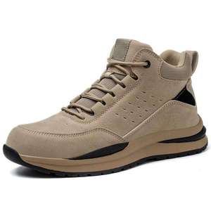 Scarpe Antinfortunistiche Moderne Isolate Elettricamente con Punta in Acciaio, Invernali, per Cantieri, da Uomo, in Tessuto Elasticizzato, Tela, Microfibra, Pelliccia, Sportive - Product Image 3