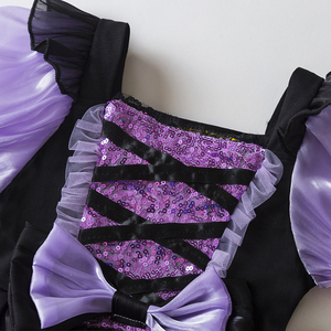 Enfants Halloween diable princesse Kuromi Costume robe enfant en bas âge filles robe de fête d'anniversaire - Product Image 6