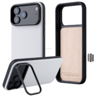 Étui en cuir PU vegan pour iPhone 18 Pro, personnalisation OEM faible coût, directement de l'usine