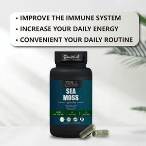 <strong>Sea</strong> <strong>Moss</strong> Supplement <strong>Organic</strong> Seamoss <strong>Sea</strong> <strong>Moss</strong> Extract Natural <strong>Sea</strong> <strong>Moss</strong> Capsules - Product Image 3